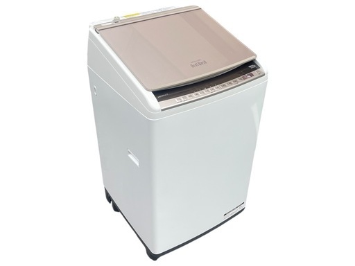 【2508009】HITACHI（日立）全自動洗濯乾燥機 BW-DV100E 2020年製