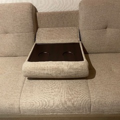 【急募】無料！3人掛けソファ(ソファベッド)の画像