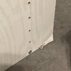 カラーボックス2段 白木目の画像
