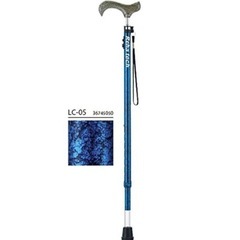 【新品】フランスベッド 光る杖 ライトケイン LC-05SG 青の画像