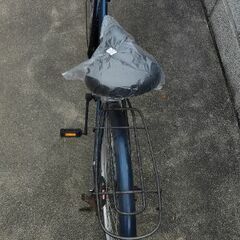 新品前カゴ・シート・鍵・ベル・後付ライト 付　26インチ自転車の画像