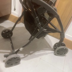 コンビ　ベビーカー　ハイシート　黄色の画像