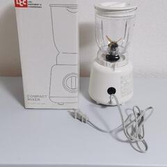 【ほとんど使用していません】コンパクトミキサー　箱・取扱説明書つきの画像