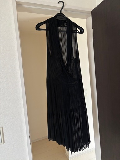 LAUTREAMONTドレープドレス　黒