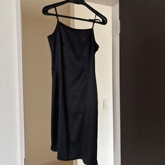 LAUTREAMONTドレープドレス　黒の画像