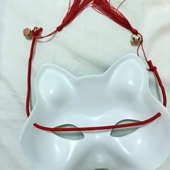 新品未使用　キツネのお面の画像