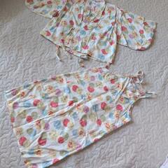 ワンピース浴衣セット　サイズ100の画像