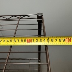 4段 スチールラック ブラウン1 (配達可)の画像
