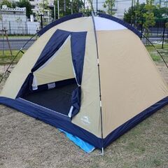 サザンポート 大型テント 4～5人用 前室付き 説明書付き キャンプの画像