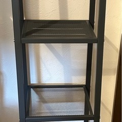 グレー　シェルフの画像