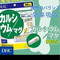 DHC カルシウム、マグネシウムサプリメント90日分３個セット
の画像