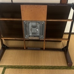 リバーシブルローテーブル　 こたつ付き　引き取りのみ の画像