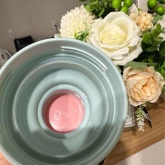 桜の花柄デザインのスターバックスタンブラーの画像