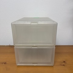 小物収納プラケース2個セットの画像