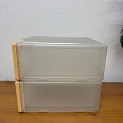 小物収納プラケース2個セットの画像