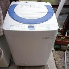 シャープ全自動洗濯機の画像