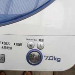 シャープ全自動洗濯機の画像