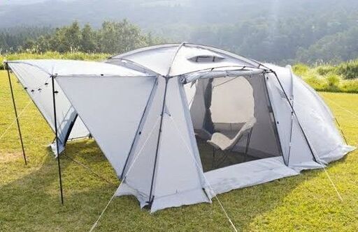 美品 エンドレスベース 2ルームテント コールマンと同型 超大型サイズ 5人用 キャンプ