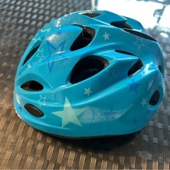 子供用自転車＆ヘルメットの画像