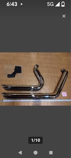 ハーレーソフティル用マフラー・バンス&ハインズ