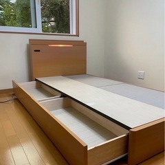 シングルベッドの画像