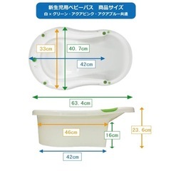 永和 新生児用ベビーバス の画像