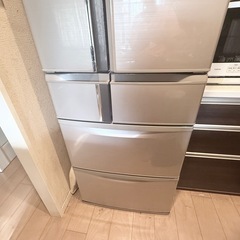 【詳細読まない方はご遠慮ください】三菱ノンフロン 冷凍冷蔵庫465ℓ　6ドア訳ありの画像