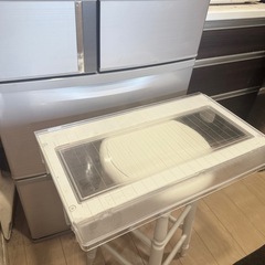 【詳細読まない方はご遠慮ください】三菱ノンフロン 冷凍冷蔵庫465ℓ　6ドア訳ありの画像