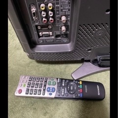 シャープ20型テレビの画像