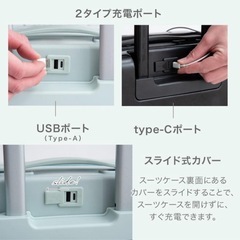 スーツケース 機内持ち込み s 軽量 拡張 32L フロントオープン の画像