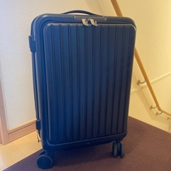 スーツケース 機内持ち込み s 軽量 拡張 32L フロントオープン の画像