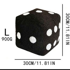 徳大　サイコロ　クッションの画像
