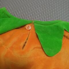80サイズ　ハロウィン　パンプキン　仮装　コスチュームの画像