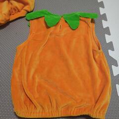 80サイズ　ハロウィン　パンプキン　仮装　コスチュームの画像