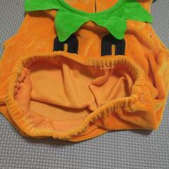 80サイズ　ハロウィン　パンプキン　仮装　コスチュームの画像
