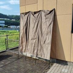 日除け　たてす　オーニング✕2枚組の画像