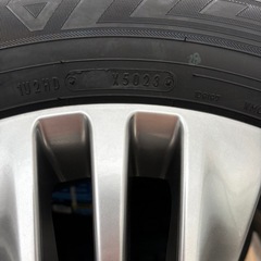 新品　40系アルファード、ヴェルファイア　純正ホイールスタッドレスタイヤ2本セット　ダンロップ ウィンターマックス03 WM03 　の画像