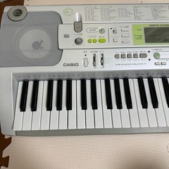 カシオ　CASIO 光ナビゲーション　電子キーボードの画像