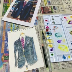💫新しい趣味に♪社会人･学生向け絵画教室 🎨《デッサン・水彩･色鉛筆画･パース》【武庫之荘･塚口】⭐️尼崎･上ノ島SALON 絵画教室の画像