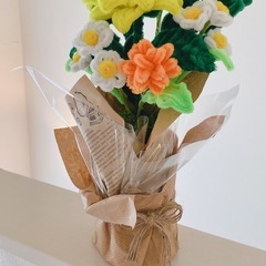 ふわふわモール仏花🌻の画像