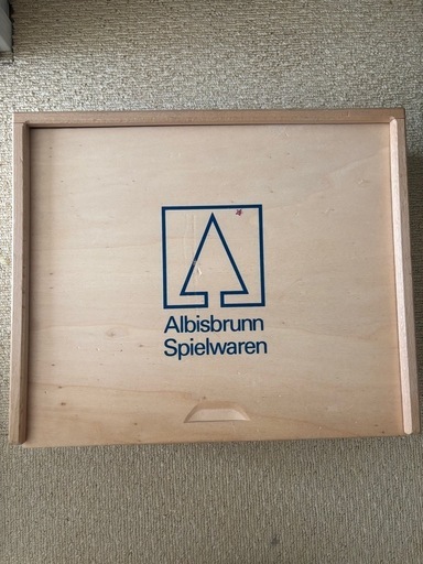 アルビスブラン積木(中) (49ピース/木箱入り/二段)