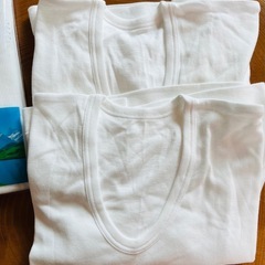 肌着上下2枚セット2組、上2枚の画像