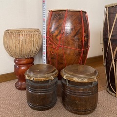 民族太鼓　4本セットの画像
