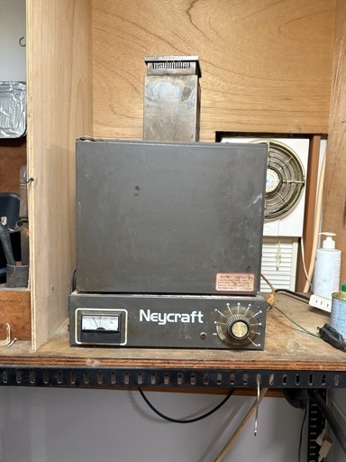 ネイクラフト電気炉、２次焼成炉つき