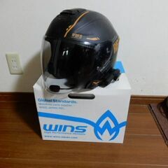 WINS　ジェットヘルメット　インカム付きの画像