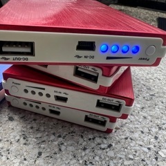 5個セット‼️リチウムイオン　モバイルバッテリー‼️９６００mAh 大容量‼️USBケーブル付き　の画像