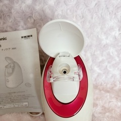 Panasonic スチーマー ナノケアの画像