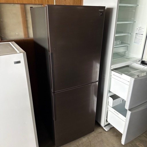 チェックOK! 2019年 シャープ 2ドア冷凍冷蔵庫 SJ-PD28E 280L 除菌清掃済 配達応談