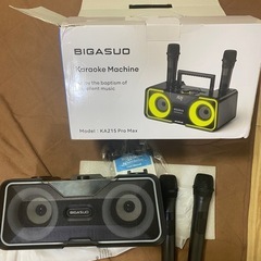 カラオケスピーカーの画像