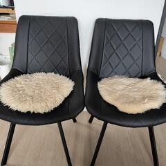 ダイニングチェア　2脚セットの画像